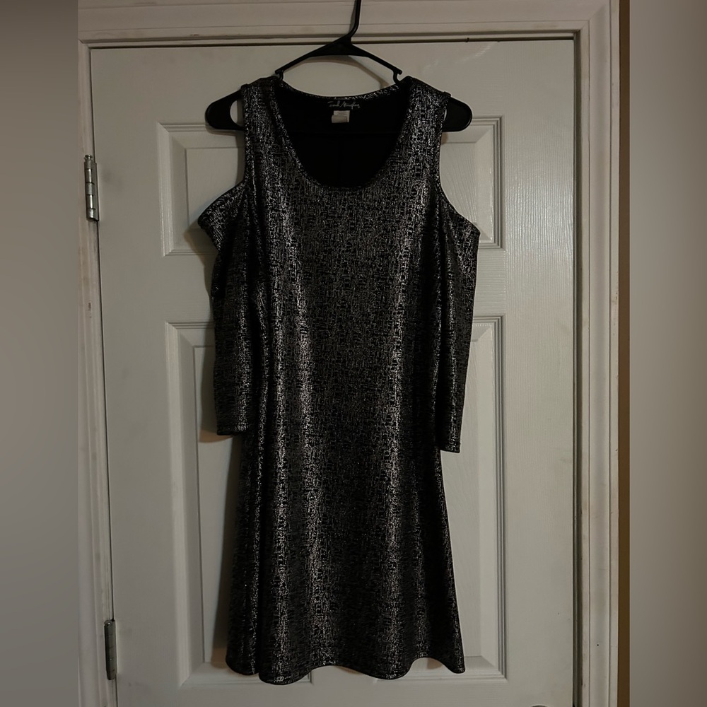 Women's sparkle holiday dress.